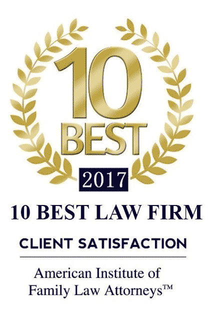 American Institute of Family Law Attorneys - 10 Best Law Firm 2017